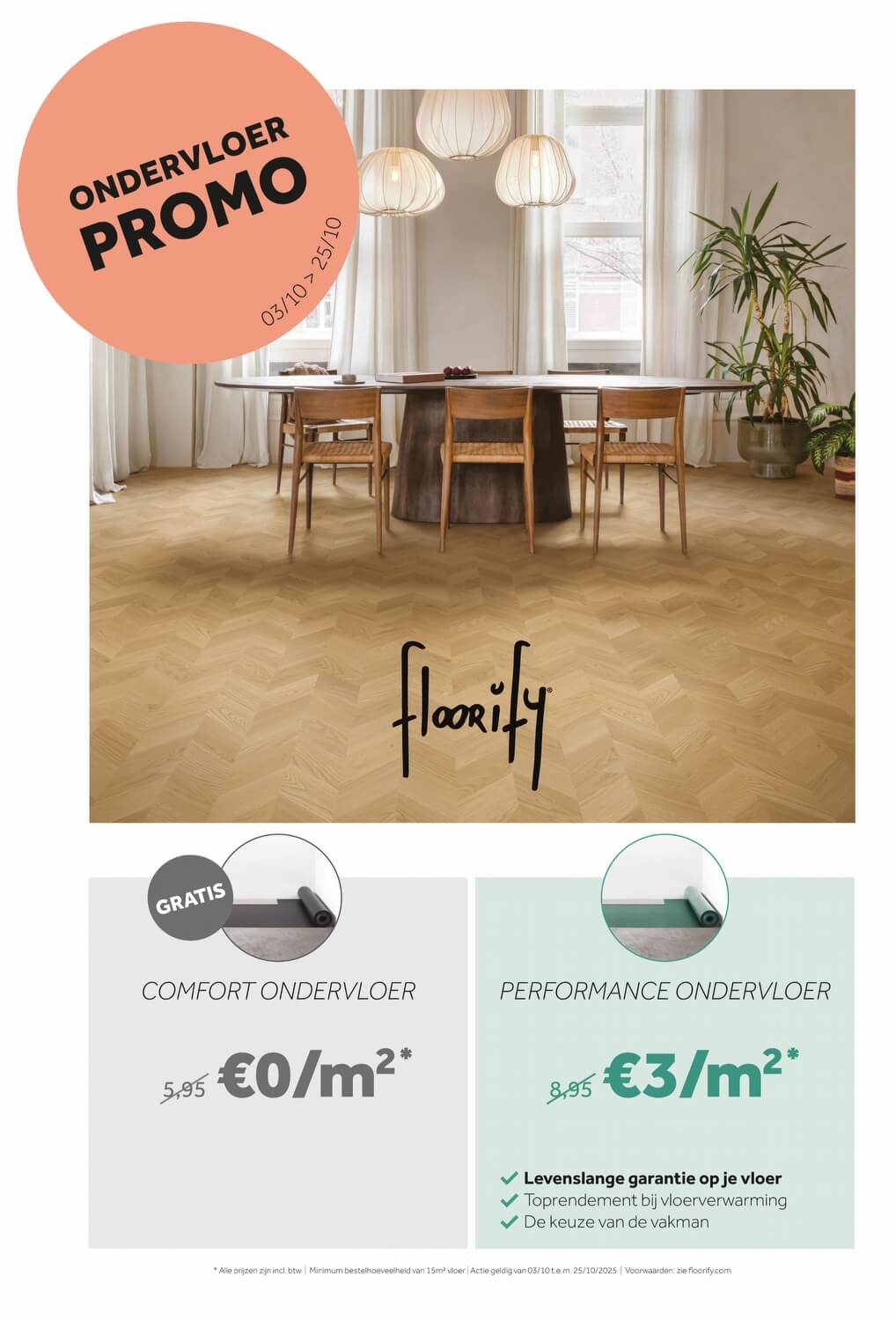 Floorify: gratis ondervloeractie