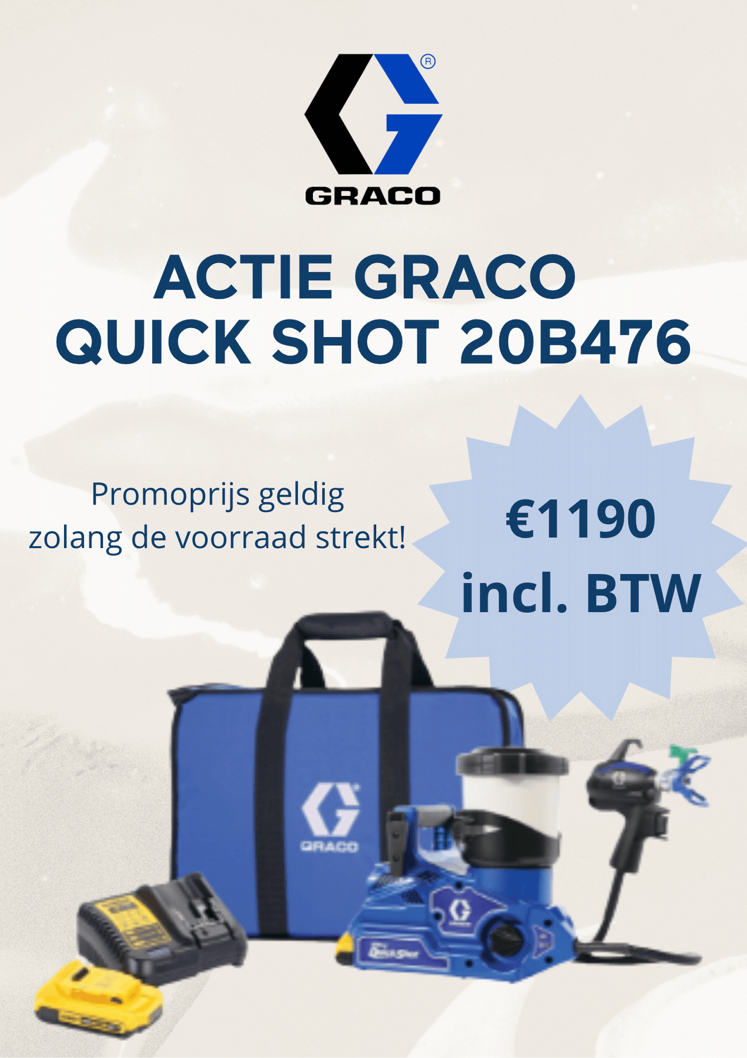 Actie GRACO Quick Shot 20B476