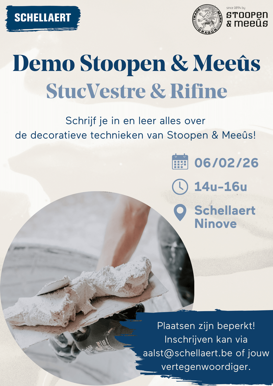 Demo Stoopen & Meeûs - StucVestre & Rifine