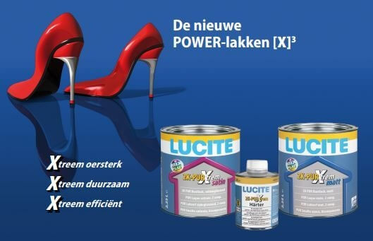 Lucite 2K-PUR Xtrem Zijdeglanzend + mat: de waterverdunbare 2K-PUR-lakken die aan de hoogste eisen voldoen (binnen en buiten)