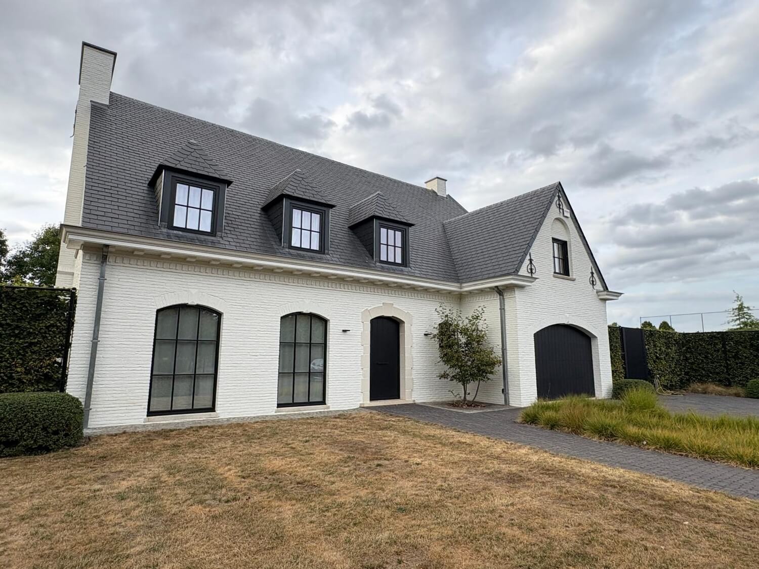 Gevelrenovatie villa in Aalst