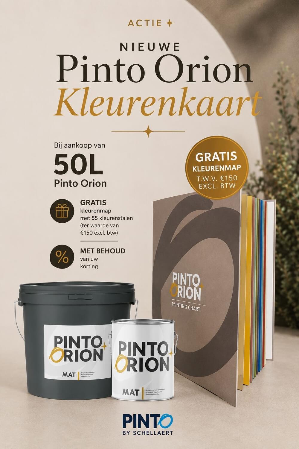 Actie Pinto Orion kleurenmap✨